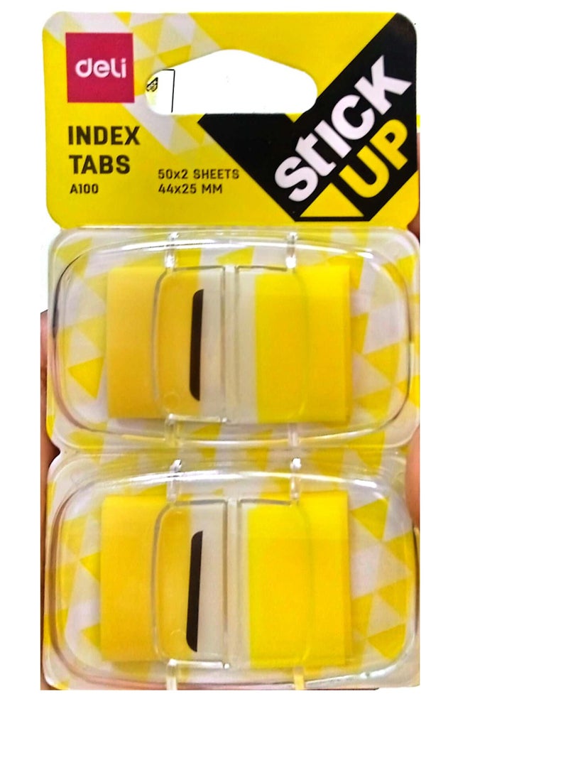 Deli 2-Pack Sign Here Sticker Multicolor - Image 2