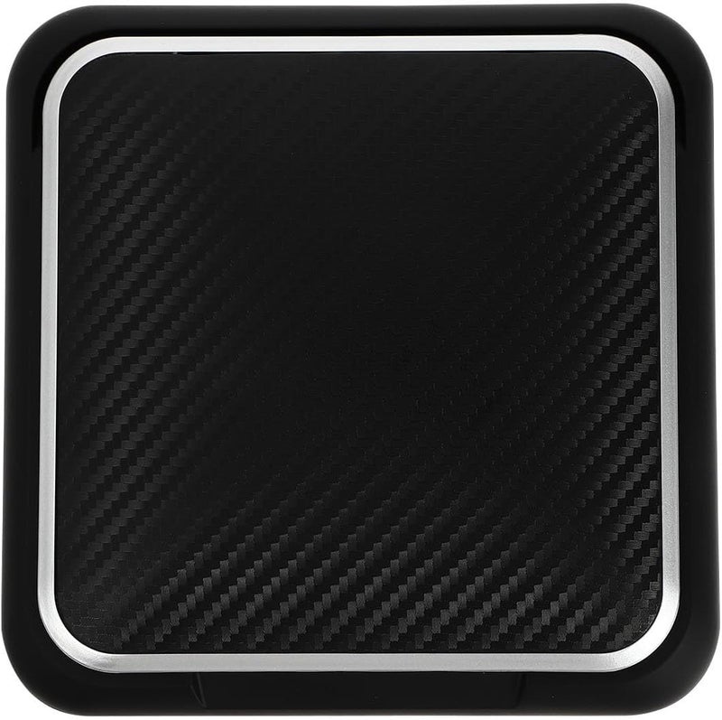 Car Mobile Phone Holder and GPS Navigation Bracket for Dashboard, Carbon Fiber Texture Silicone, Universal Auto Phone Mount Compatible with Smartphones - Image 1