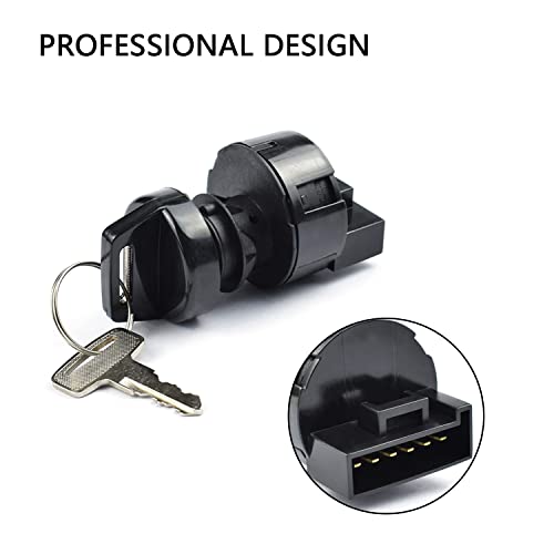 VKVXCLON Ignition Switch with Key 3 Position Off/On/Start Compatible with Polaris Sportsman 400 500 570 600 700 800 Ranger 400 425 500 570 700 800 900 1000 RZR 570 800 900 XP 1000 &More - Image 4