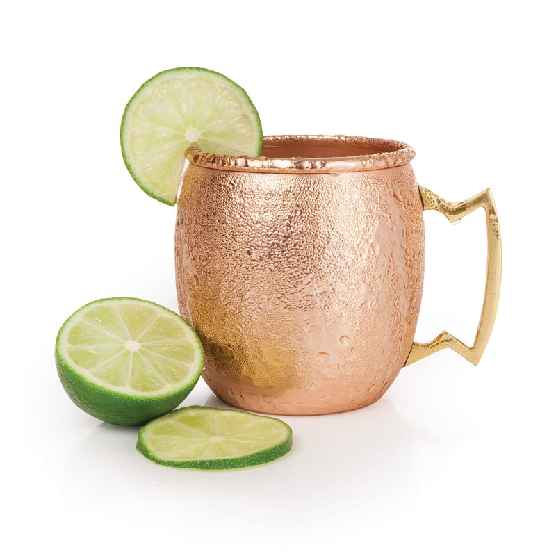 Twine 3621 Old Kentucky Home Hammered Copper Moscow Mule Mug 16 oz