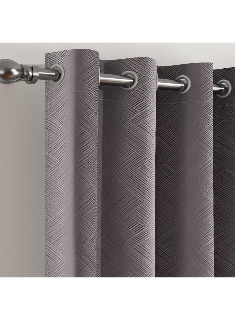 Home Box Bristol Blackout Single Curtain 140 x 240 cm  - Image 2