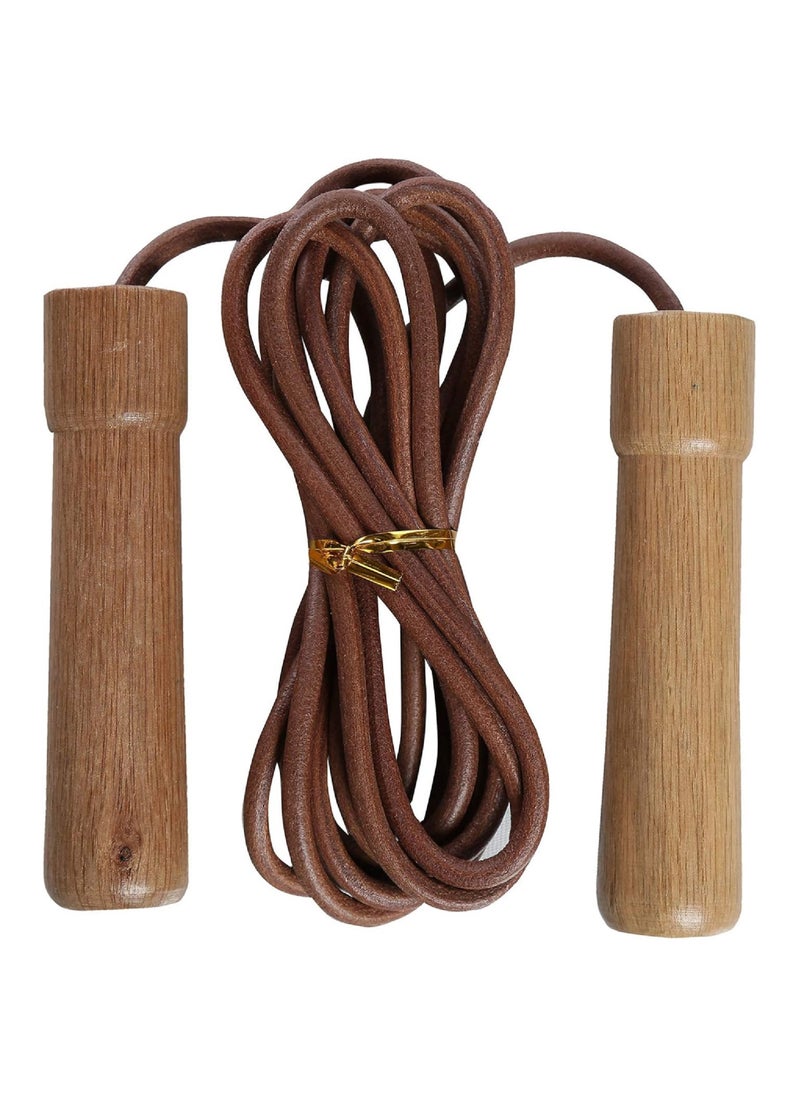 Joerex - Leather Weighted Jump Rope 3 Mtr Length - Image 1