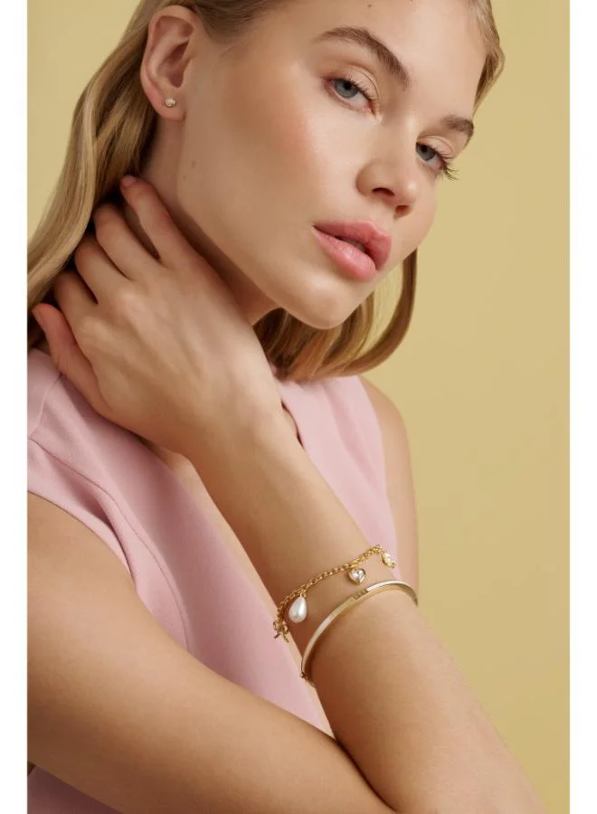 Ted Baker  ROLEY: Classic Colour Enamel Slim Bangle Bracelet for Women | Best Price UAE