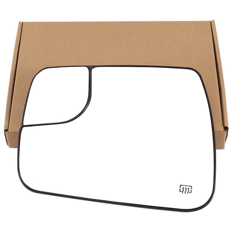 Drive Side Mirror Replacement for 20192025 Dodge Ram 1500 Heated Left Side Mirror Glass Replacement for Ram 2500