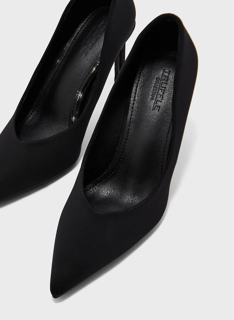 Truffle Pointed Pump