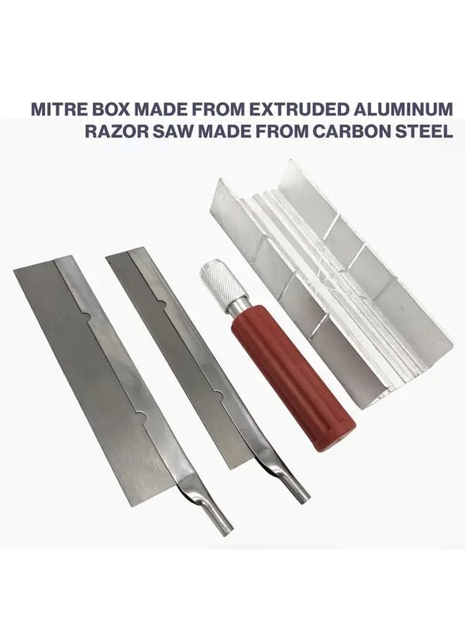 4 Pcs Metal Bevel Cutter Set For Wood Plastic And Soft Metals - Image 2