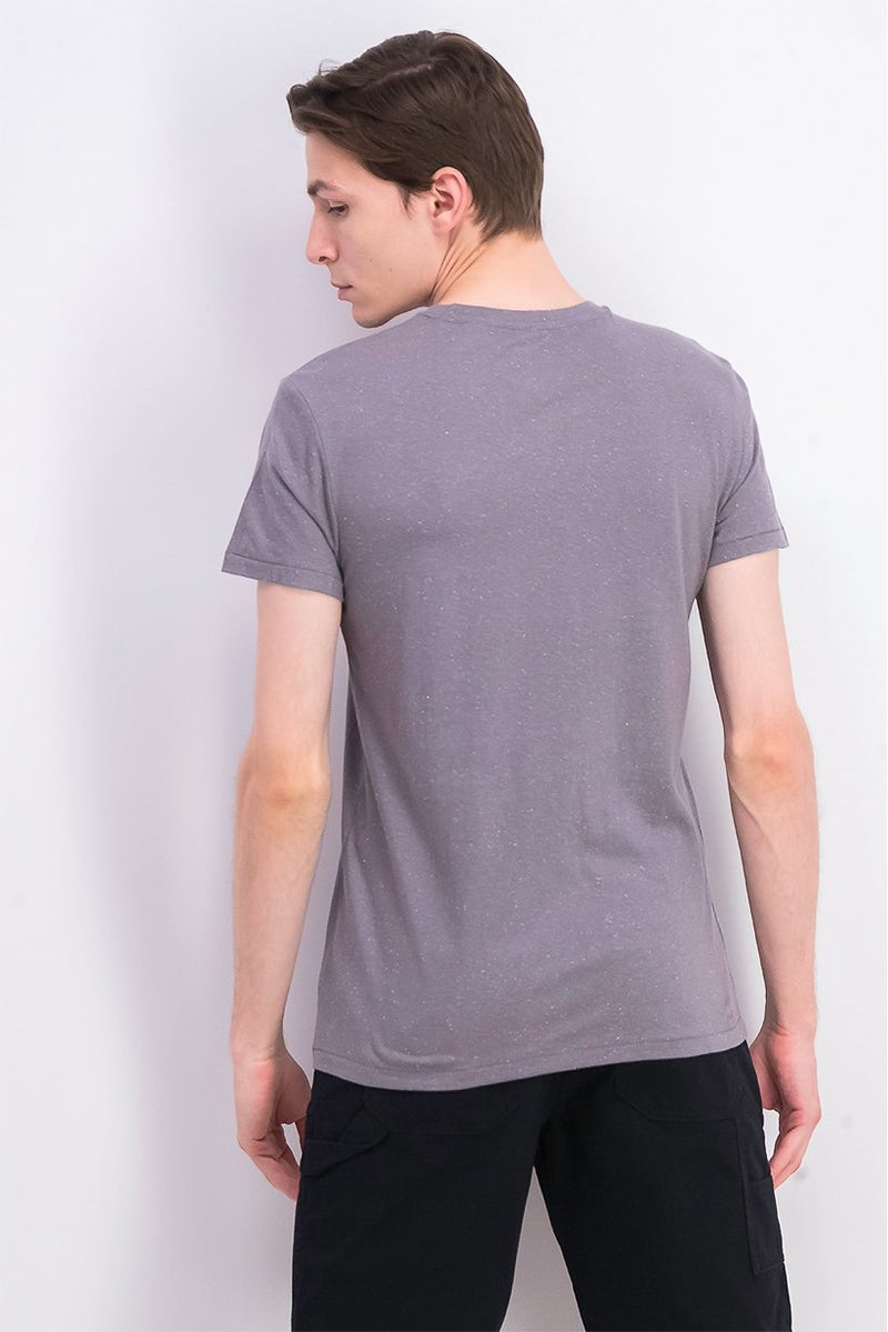 STAR WARS تي شيرت كلاسيكي للرجال من ستار وورز إمباير سترايكز فادر، رمادي فاتح - Image 3