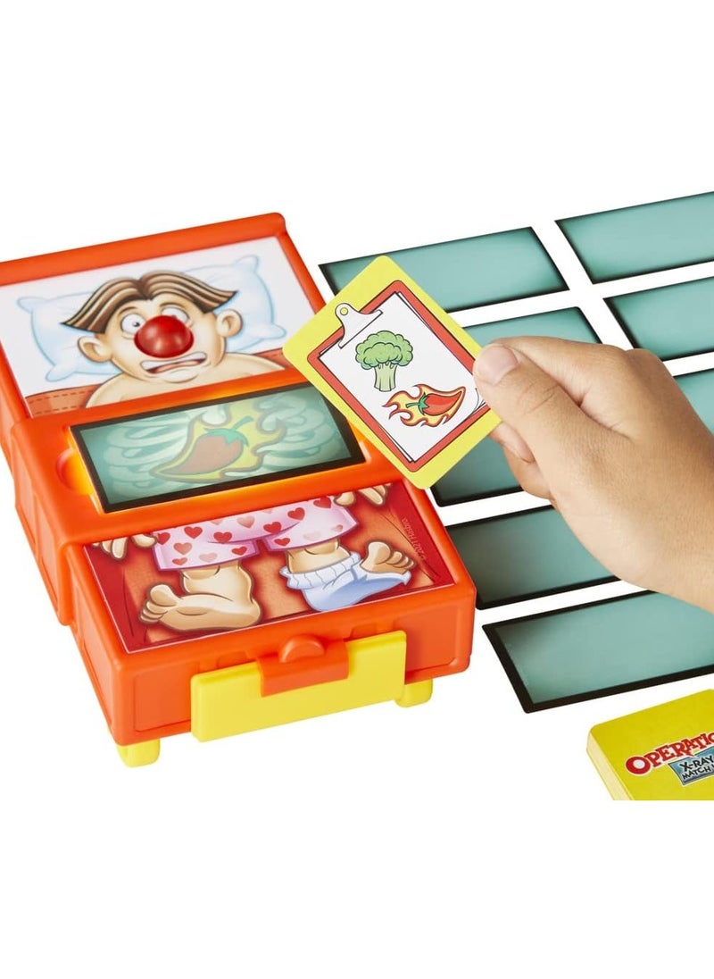 Hasbro/Disney - Operation X-Ray Match Up Board Game – Fun Interactive Skill & Learning Game for Kids Ages 4+ | Multicolor Educational Toy | Family Board Game for Children - Image 1