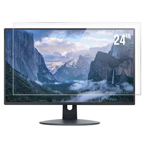 FFORITO F FORITO 2-Pack 24 inch Anti Glare Computer Screen Protector, Matte Computer Screen Cover Compatible with 24" Sceptre/HP/KOORUI/Dell/ViewSonic/BenQ/LG/SAMSUNG/ASUS Desktop with 16:9 Aspect Ratio - Image 1
