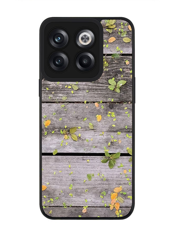 Stylizedd Rugged Black edge case for OnePlus 10T Slim fit Soft Case Flexible Rubber Edges Anti Drop TPU Gel Thin Cover - Backyard Patio - Image 1