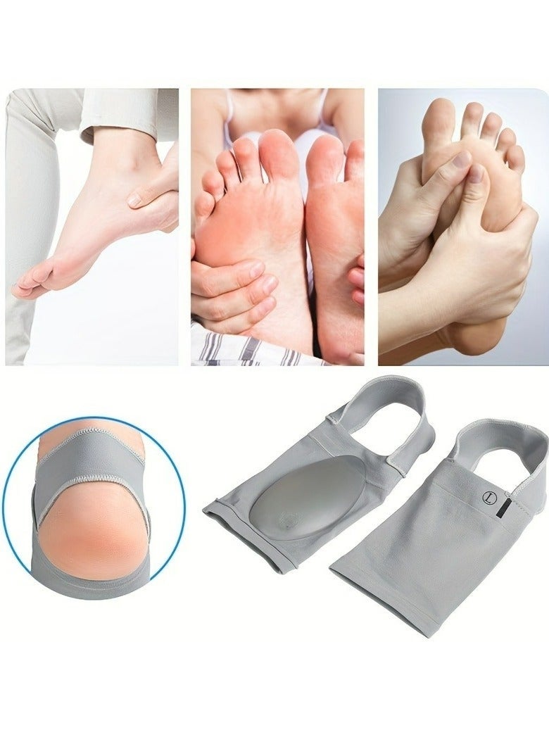 1 Pair of Arch Support Sleeves - Metatarsal Compression Brace for Flat Foot Support - Image 5