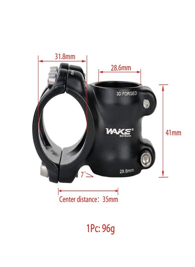 CYSKY 31.8 Bike Stem 7 Degree 35mm MTB Stem Handlebar Riser Extender for Road Bike, Mountain Bike, MTB, BMX, Cycling (35mm) - Image 3