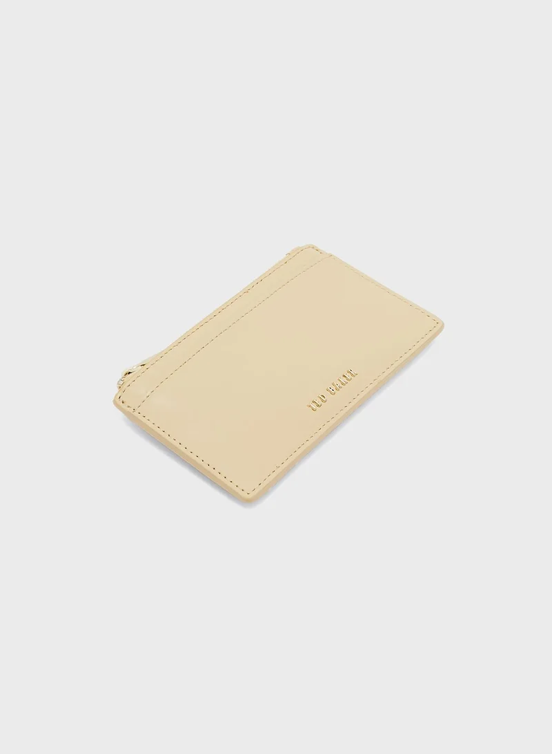 Ted Baker Samie Coated Zip Card Holder