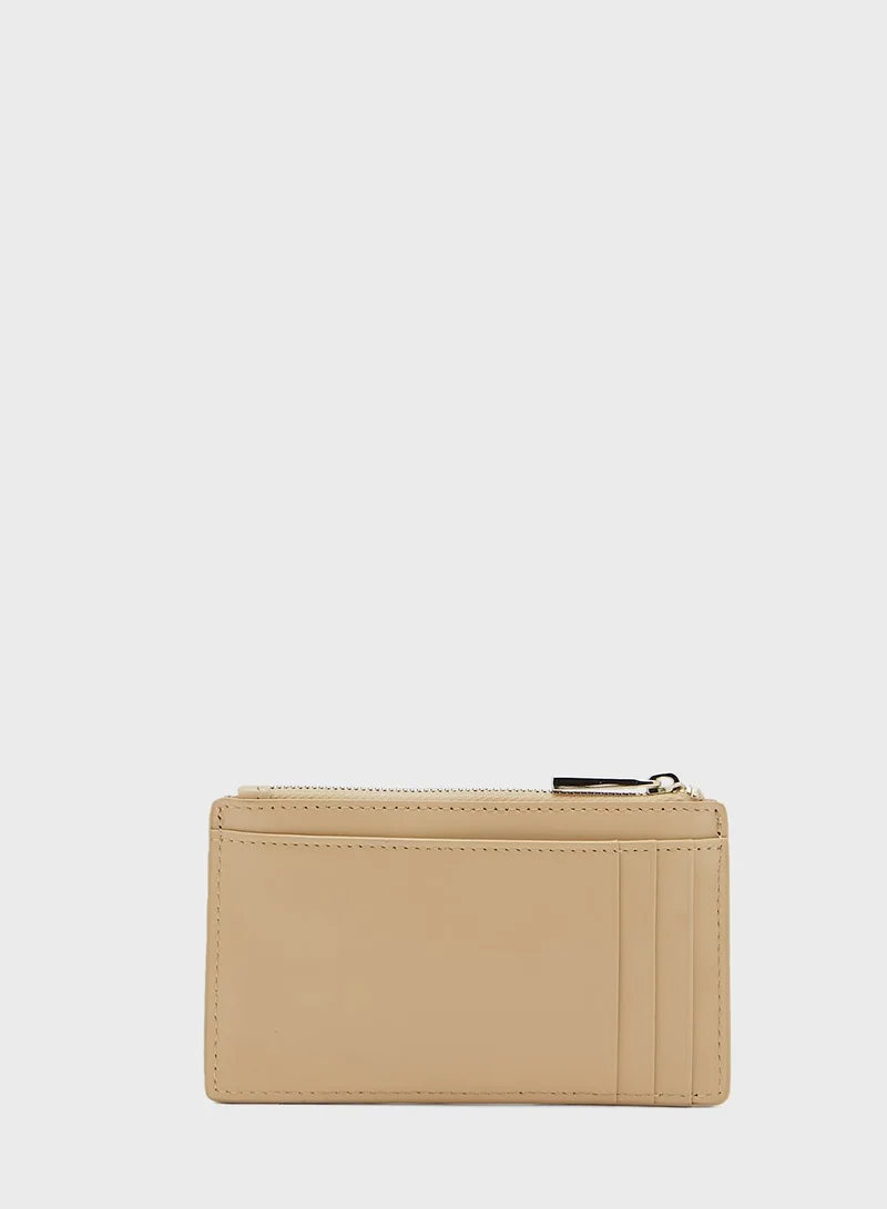 Ted Baker Samie Coated Zip Card Holder