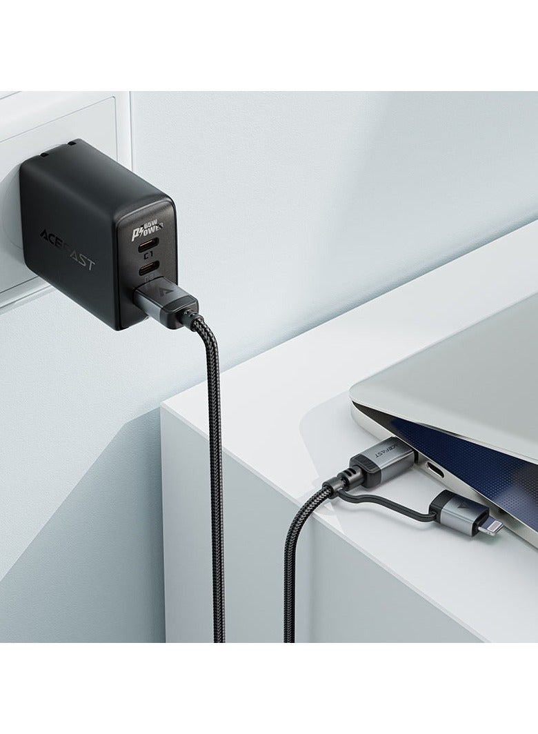 ACEFAST Charging Data Cable C20-01 USB-C to Lightning / USB-C - Image 4