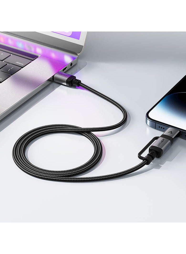 ACEFAST Charging Data Cable C20-01 USB-C to Lightning / USB-C - Image 5