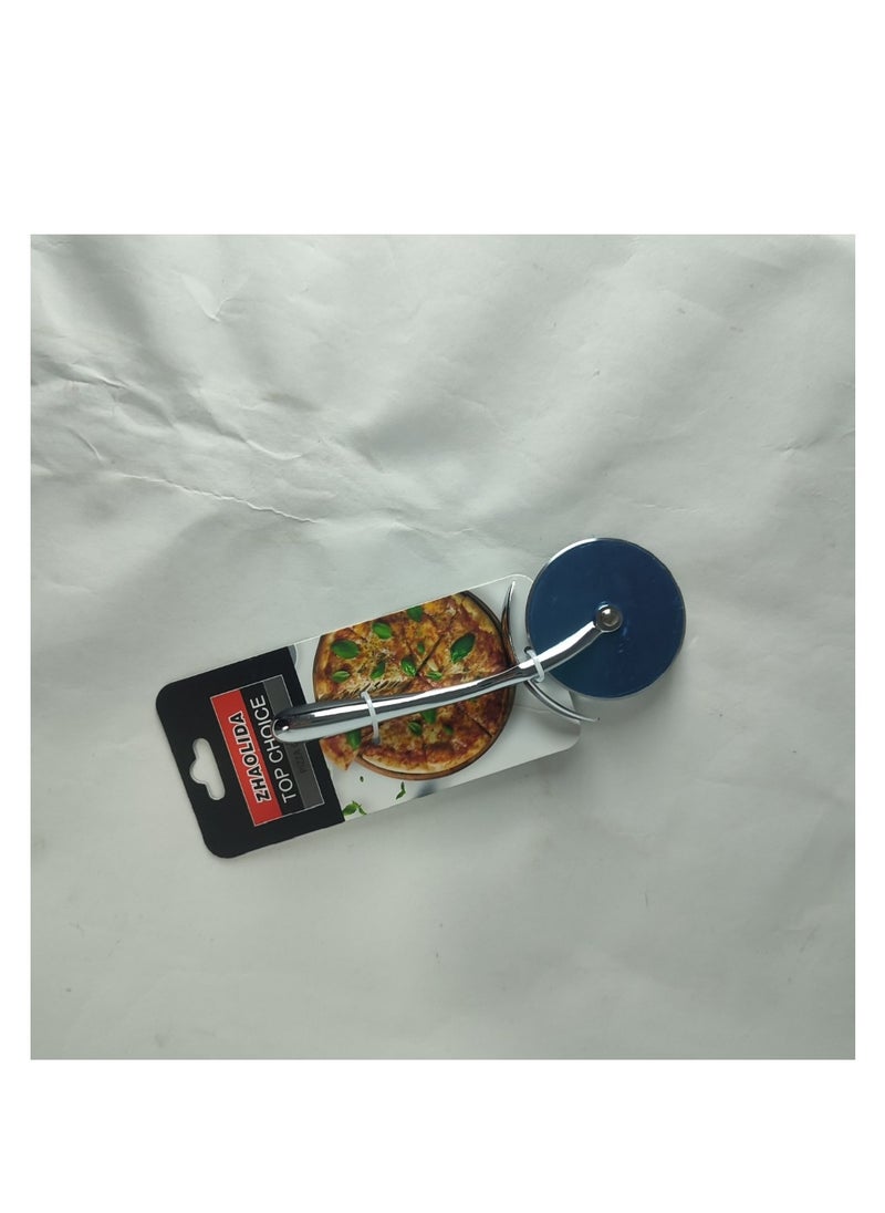 Pizza Cutter Wheel Non-Slip Handle with Stainless Steel Sharp Blade Super Easy to Clean