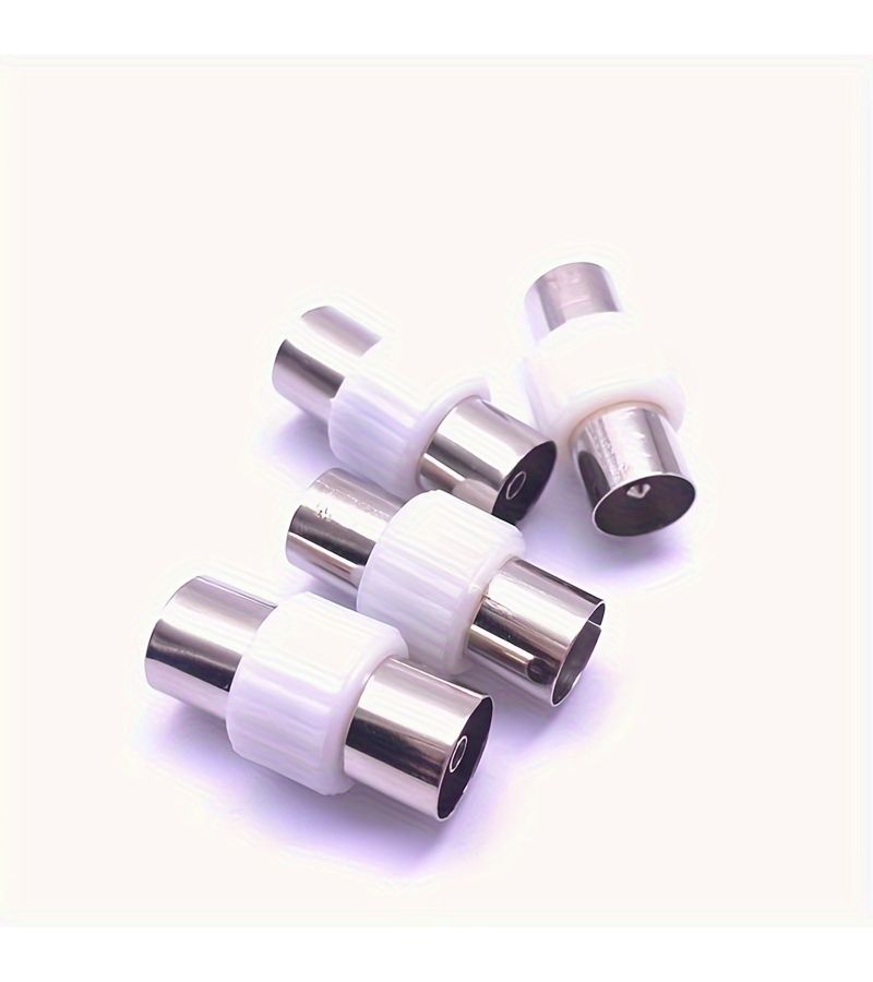 RF Dual Port Adapter Female To Female Cable TV Straight Through Converter - Image 3