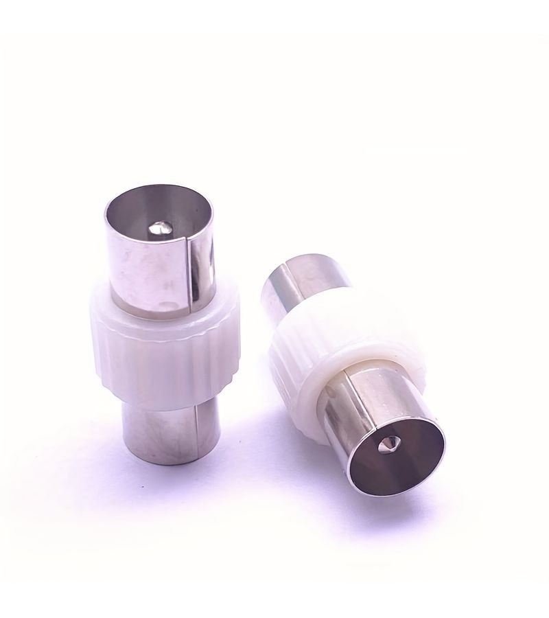 RF Dual Port Adapter Female To Female Cable TV Straight Through Converter - Image 4
