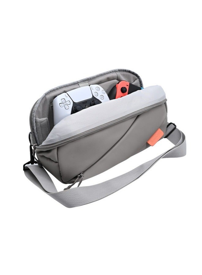 Steam Deck Crossbody Case, Switch/ROG Hardshell Lined Organizer - Image 3