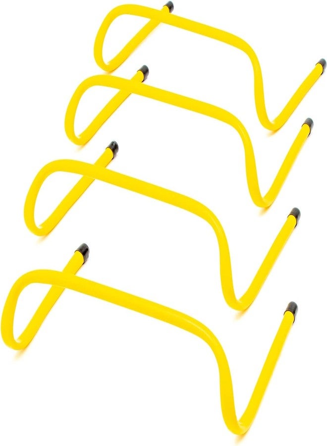 CABRIO Plastic Speed Training Agility Hurdles for Exercise & Fitness for Athletes 6inch (Yellow) (4) - Image 2