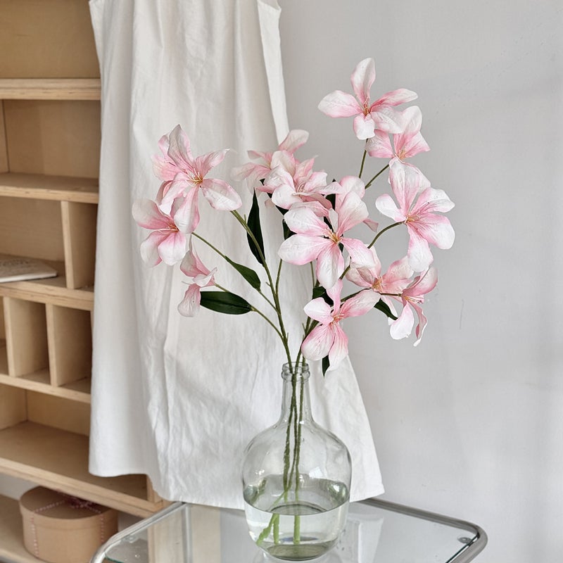 Oil Painting Wind Flaming Orchid Artificial Flowers Fake Flowers Home Living Room Decoration Wedding Auditorium Garden Set Shop Window Decoration - Image 4