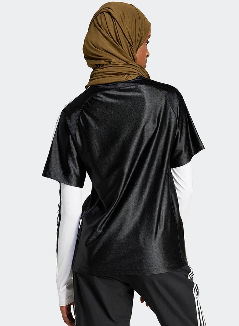 Adidas adidas TEAMGEIST TEE Black Originals Women T-SHIRTS