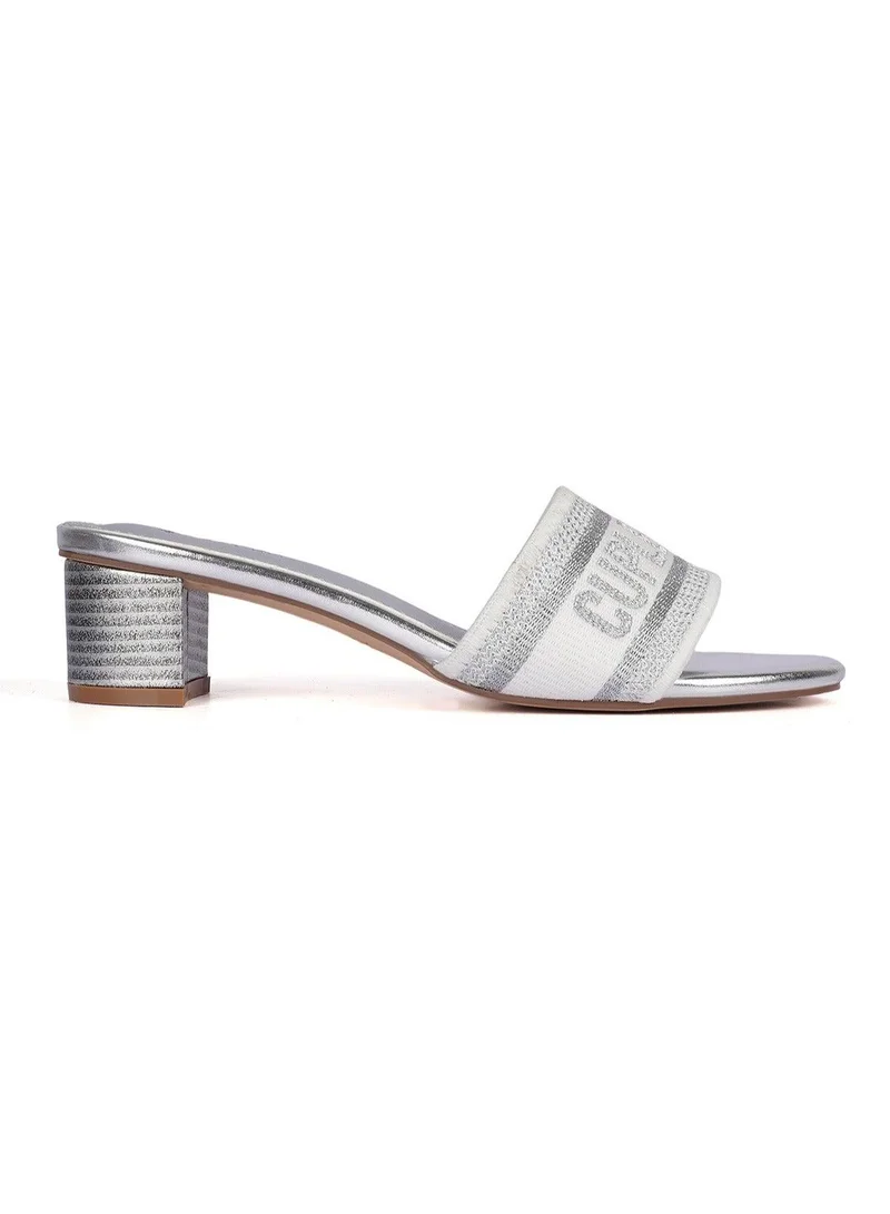 كابلي صنادل نسائية بكعب للمناسبات