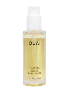 OUAI Hair Oil - Hair Heat Protectant Oil for Frizz Control - Adds Hair Shine and Smooths Split Ends - Color Safe Formula - Paraben, Phthalate and Sulfate Free