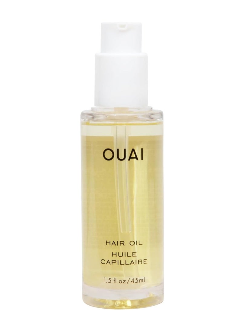 Ouai - OUAI Hair Oil - Hair Heat Protectant Oil for Frizz Control - Adds Hair Shine and Smooths Split Ends - Color Safe Formula - Paraben, Phthalate and Sulfate Free - Image 1