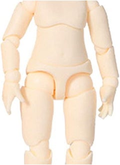 silvercnc Flexible 13 Ball Jointed Doll Body with Spare Hands No Head OB11 Dolls Action Figures for 1/12 Dolls DIY Making Supplies Kids Toys - White  - Image 1