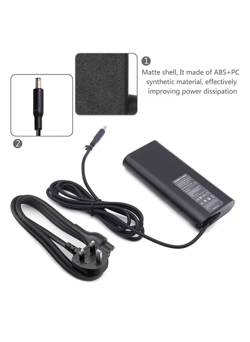 Generic - 19.5V 6.67A 130W Replacement AC Adapter for Dell. XPS. 15 9530 9550 9560 9570 Precision M3800 5510 5520 5230 Laptop Replacment Charger - Image 1