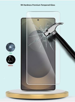 GMAX Samsung Galaxy S25 Ultra 5G 2025 GMAX Premium Series Curved Edges 9H 2.5D Tempered Glass Screen Protector - Clear  - Image 3