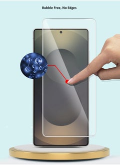 GMAX Samsung Galaxy S25 Ultra 5G 2025 GMAX Premium Series Curved Edges 9H 2.5D Tempered Glass Screen Protector - Clear  - Image 5