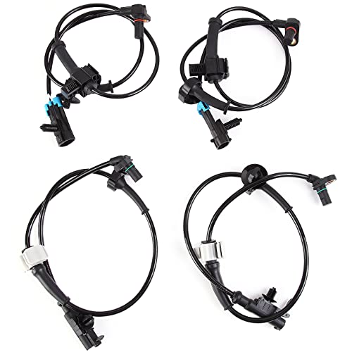 BLPextrm ABS Wheel Speed Sensor, Front Rear Left Right, for Chevy Avalanche Suburban 1500 Tahoe 2007-2012, Silverado 1500 2007-2013, for GMC Yukon XL 07-12, for Cadillac Escalade 09-12, 15229012 15121067 4PCS - Image 1