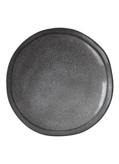 Easy Life Essential Round Shaped Easy Cleaning Ceramic Dessert Plate Dark Grey 21 cm R2102ESDG 