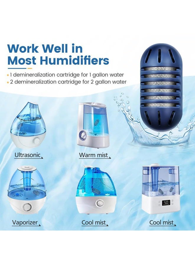 isinlive Demineralization Cartridge for HoMedics Ultrasonic Humidifiers, 12-Pack Demineralization Cartridges Filter Replacement, Filters Mineral Deposits, Prevents Hard Water Build-Up, Purifies Water - Image 3
