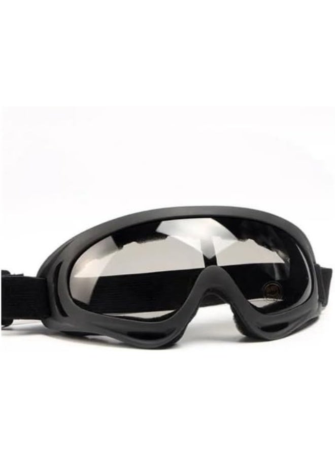 نظارات الدراجات النارية باللون الأسود - Image 2