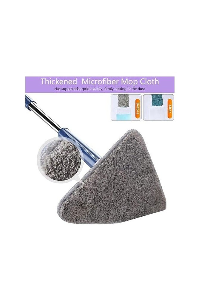 Replacement Triangle Type Flat Fiber Floor Mop - Image 2