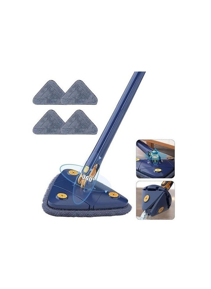 Replacement Triangle Type Flat Fiber Floor Mop - Image 3