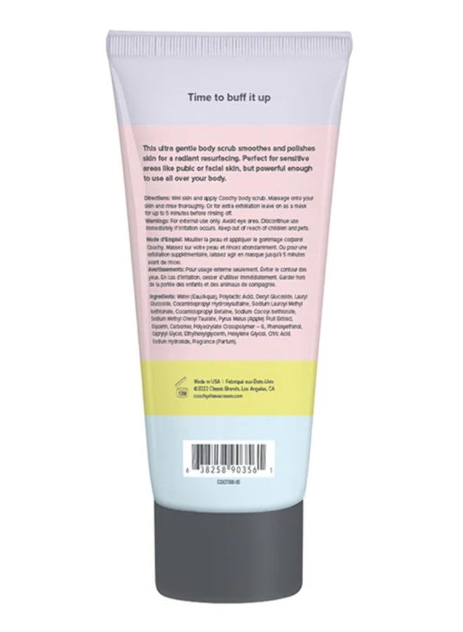Coochy Ultra Smoothing Body Scrub | Gentle Exfoliating Body Scrub for Sensitive Skin | Removes Dead Skin Cells, Prevents Ingrowns | Paraben-free, Cruelty-free | Mango Coconut 5 oz/148 mL - Image 3