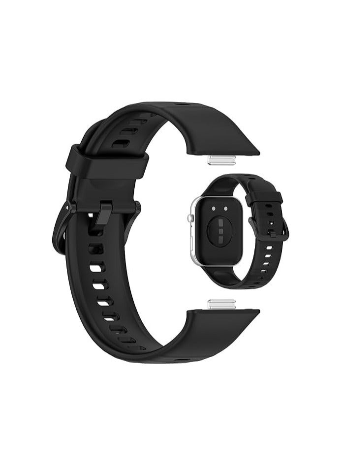 Band Compatible with Huawei Watch Fit 3 Band (Not for Watch Fit/Fit2) Strap Silicone Lightweight Sport Wristband Intended for Huawei Watch Fit3 - Image 4