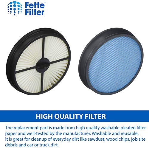 Fette Filter - Vacuum Filter Set Compatible with Hoover Upright Vacuum Models UH72460 UH72465 UH72460CA UH72460RM includes 2 HEPA Filter 440005516 and 2 Primary Filter 440005515 - Image 3