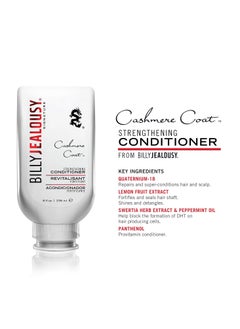 Billy Jealousy Billy Jealousy Cashmere Coat Hair Conditioner for Men, Strengthening & Hydrating Conditioner Infused with Peppermint, Lemon Fruit & Swertia Extract Ideal for Fine, Thinning Hair  - Image 2