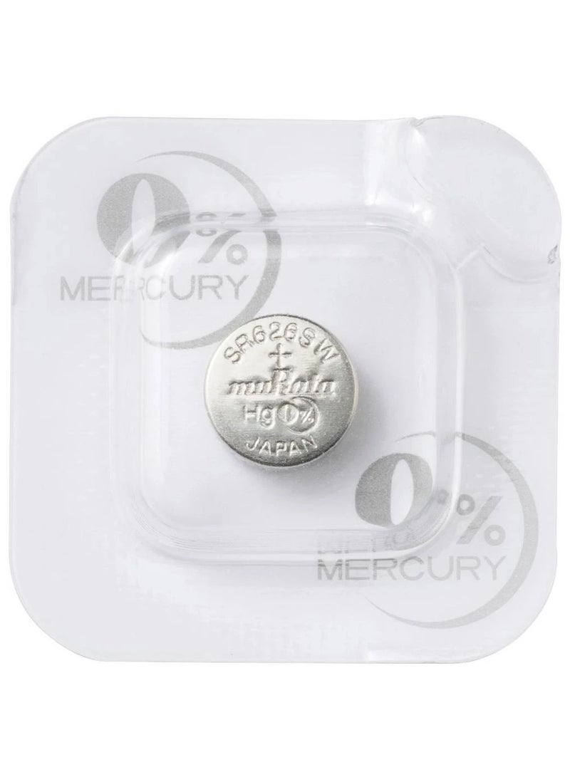 muRATA 10-Pieces Murata 377 / SR626SW Silver Oxide 1.55V Watch Batteries  - Image 3