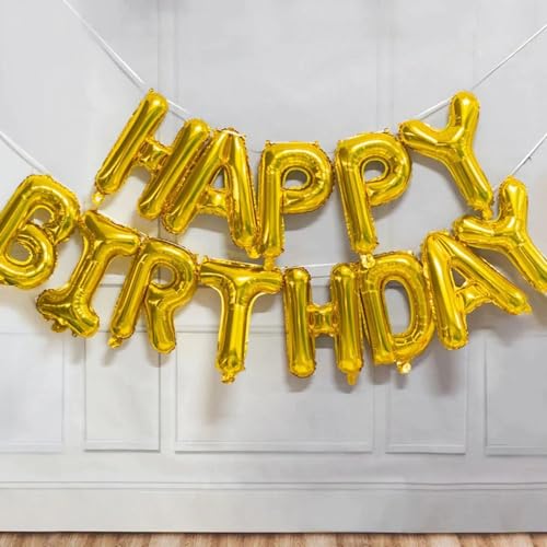 SOI Birthday Decoration Items | Gold Birthday Decoration | Gold Silver Balloons For Decoration | Birthday Decoration Items For Boy - Image 2