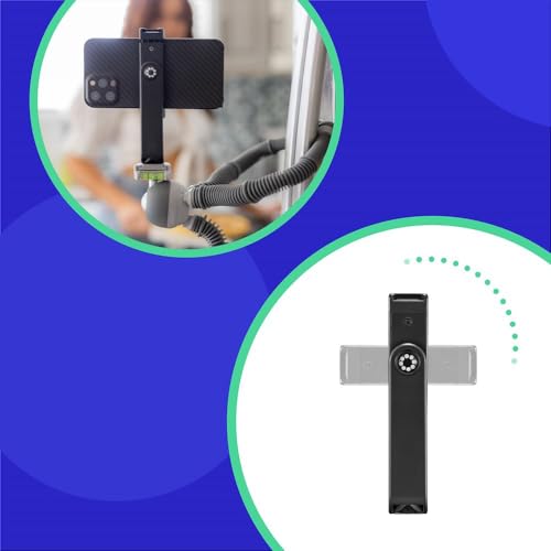 JOBY PodZilla Medium Kit, Flexible Tripod with GripTight 360 Phone Mount, Phone Tripod from The Creators of GorillaPod, Compatible with iPhone, Smartphones and Action Cameras, up to 1Kg, Teal - Image 3