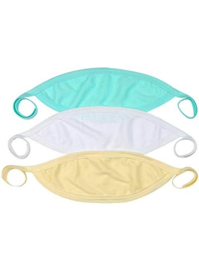 ToBeInStyle حزمة 4 قطع من حزام البطن المريح للمواليد الجدد - للأولاد - مقاس واحد - Image 1