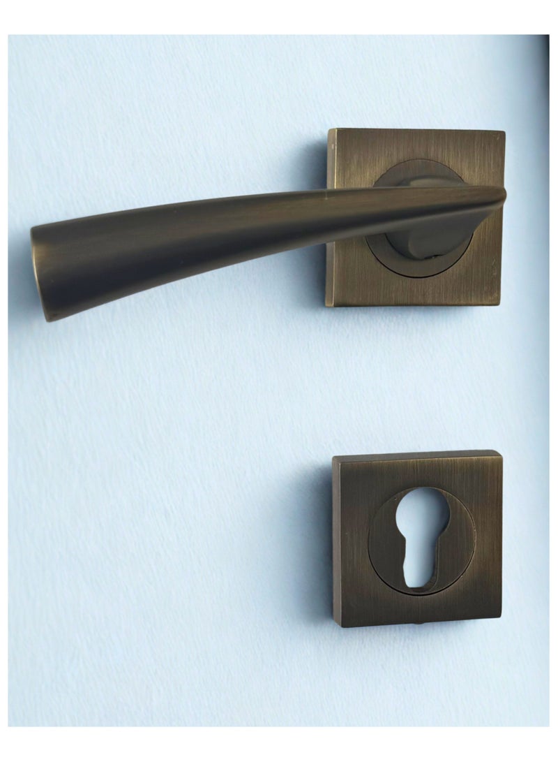 Siag Hazal Rosetta Cylinder Door Handle - Image 1
