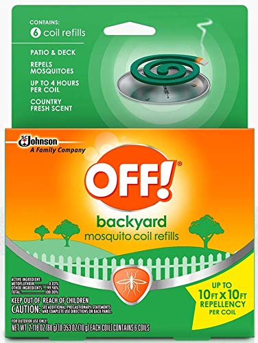 Off! Country Fresh Scent Mosquito Coil III Refills, 6 refills (Pack of 4) - Image 2